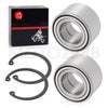 Yamaha Grizzly 350-700 2 x Rear Wheel Bearings+CIRCLIP