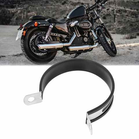 Motorcycle 3.5" Exhaust Band Joint Clamp Sleeve Pipe