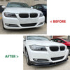 BMW E90 E91 320i 330i Front Bumper Spoiler Side Covers (2009-2012)