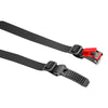 Motorcycle, Black, Hands-Free, Breathable Polyester Helmet Strap Carrier