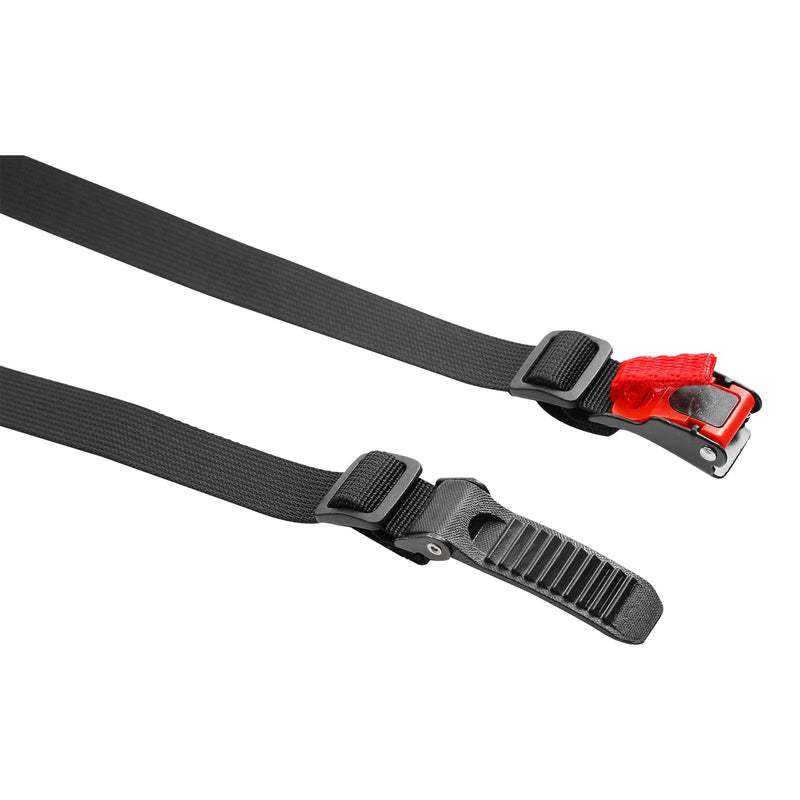 Motorcycle, Black, Hands-Free, Breathable Polyester Helmet Strap Carrier