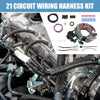 GM Chevy Ford Truck Universal 21 Circuit Wiring Harness Kit