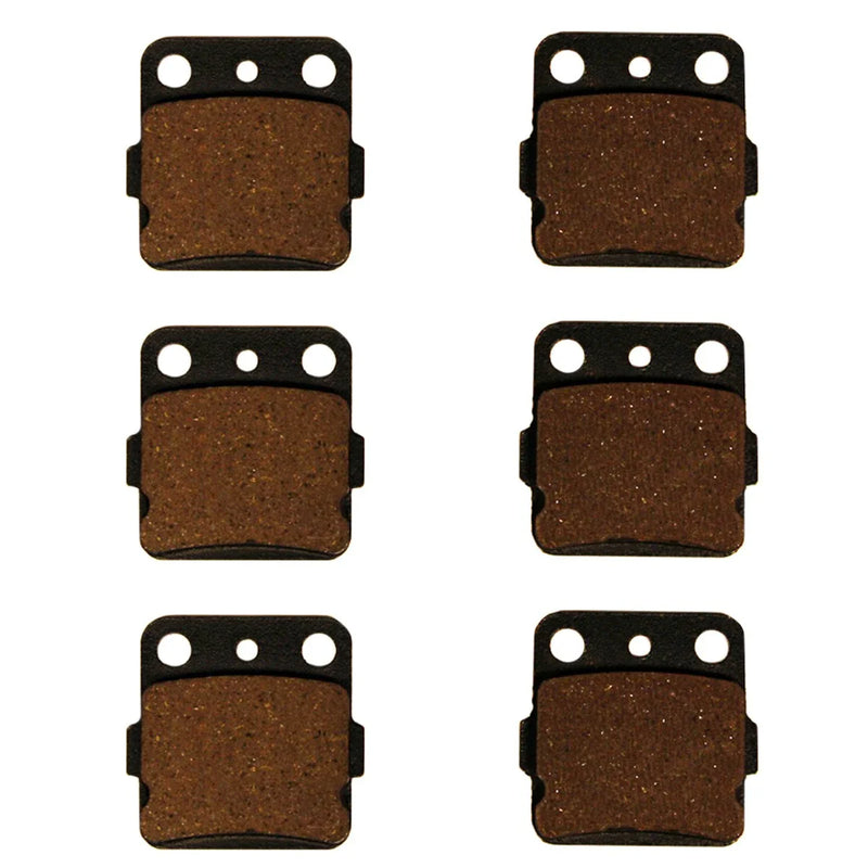Yamaha Raptor 660 Front & Rear Semi-Metallic Brake Pads (2001–2005)
