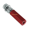 ATV UTV Dirt Bike Motorcycle 1/4in Red Quick Release Flag Pole Holder Mount
