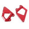 BMW R1200GS Red Foot Pegs Protector Heel Guard Plate (2013-2018)