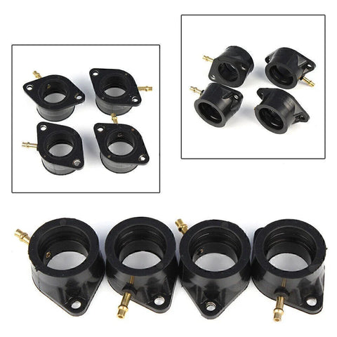 Kawasaki KZ1000 KZ900 4pcs Carburetor Intake Manifold Holder Adapter