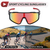 Motorcycle Riding Goggles Red Lens Black Frame Tri-Acetyl Cellulos