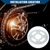 Dirt Bike 420 Pitch / 37 Tooth 52mm / Motorcycle Rear Sprocket
