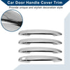 Toyota Camry Silver Tone Door Handle Cover Trim (2007-2011)