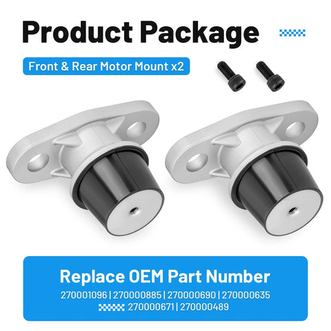 Sea-Doo Wake 155 / 170 / 215 / 230 Engine Motor Mounts (Front/Rear)