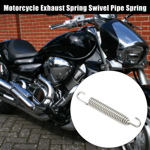 Motorcycles 4 Set Exhaust Pipe Spring 80mm 3.15"