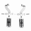 Harley Touring Chrome Passenger Footpeg Pegs Bracket Mount (1993-2025)