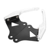 Honda MSX125 Rear Seat Grab Bars Handle Silver Tone Pair