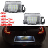 Infiniti G25 G35 G37 2PCS LED License Number Plate Lights Lamps