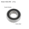 Machinery 2 x Ball Bearings Z2 15x32x9mm Double Shielded Carbon Steel