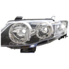 Ford FG Falcon LH+RH Black Headlights Pair (2008 - 2014)