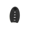 Nissan Sentra Black Silicone Cover 4 Button Remote Key Fob (2007-2012)