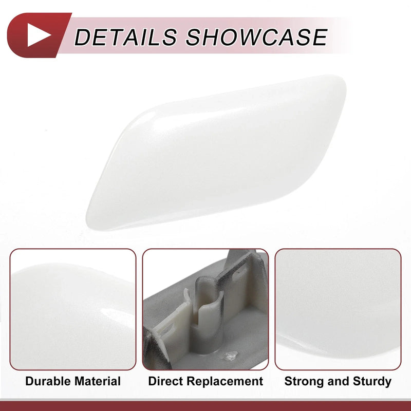 Lexus LX570 (2008-2011) - White 1 x Cap Front Left Washer Nozzle Cover