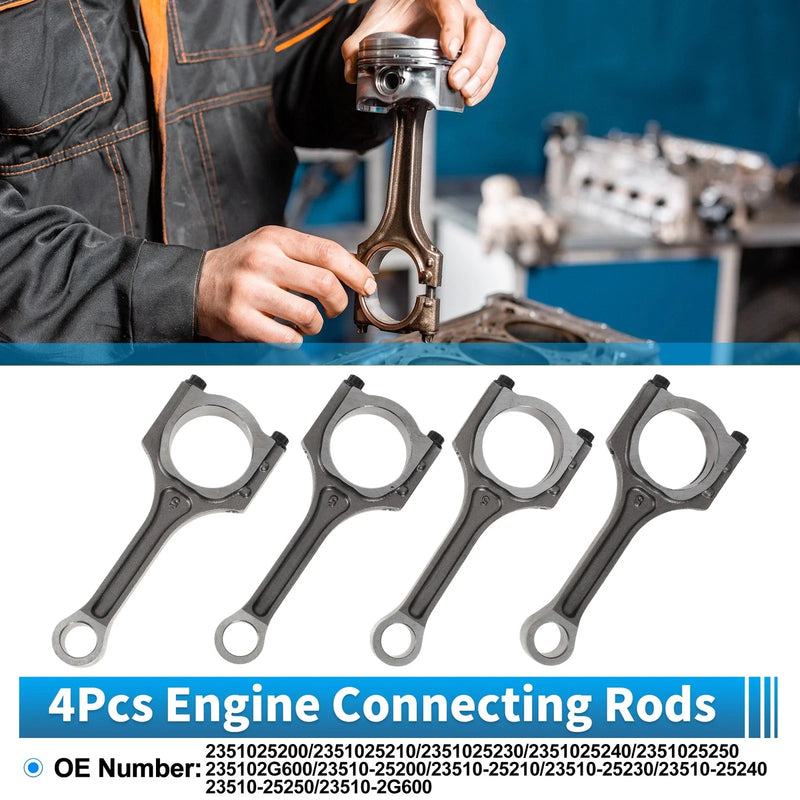 Kia Optima 4 Pcs Engine Connecting Rods (2008-2010)