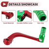 Honda CRF110F (2013-2018) Red Green 1 Pc Folding Shifter Lever