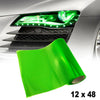Headlights Tail Lights Fade and Crack Resistant Green Tint Film Wrap