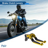 Kawasaki ZZR600 Gold Tone Black 2x Brake/Clutch Levers Short Long