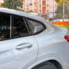 BMW X4 Carbon Style Rear Window Louver Vent Cover (2018–2024)