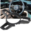 Porsche 911 Matte Carbon Fiber Steering Wheel Cover (2020-2023)