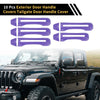 Jeep Gladiator JT (2020-2021) Purple Door Tailgate Handle Cover