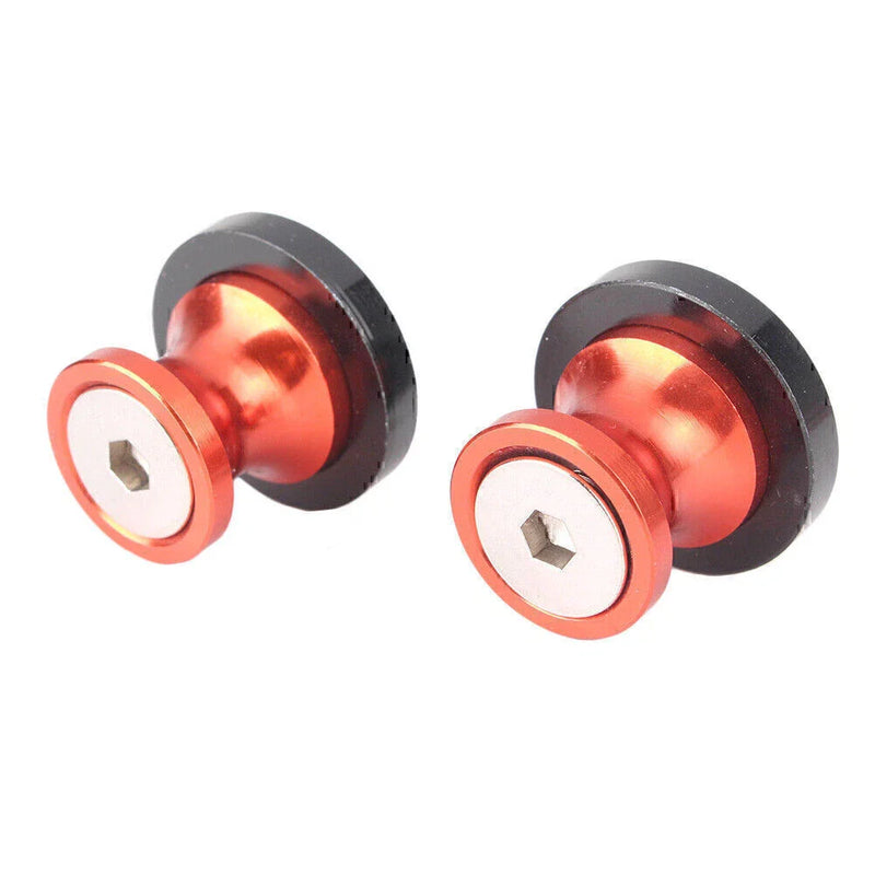 Honda Suzuki Ducati Motorcycles 8mm Swingarm Sliders Spools
