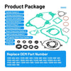 Honda CR85R CR85RB Engine Top Bottom End Gasket W/ Oil Seal (2003-2007)