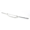 Motorcycle Motocross 7/8" Silver Tone Aluminum Alloy Handlebar With Cross Bar