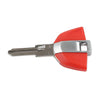 BMW G310R G310GS C650GT C600 F700GS F800GS Uncut Blank Key Blade Red