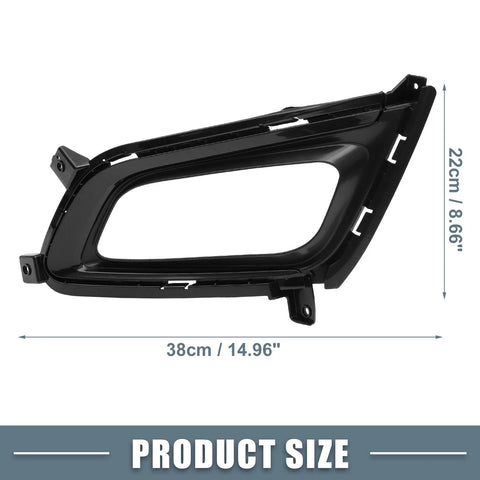Kia Optima K5 Front Left Right Fog Light Grille Cover Trim (2014-2015)