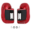 Harley Electra Street Road Glide Red Vented Leg Fairings (2014-2023)