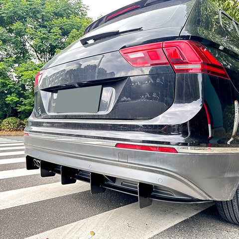 VW Tiguan MK2 Rear Bumper Diffuser Lip Cover (2021-2023)