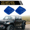 Jeep Wrangler JL JLU (2018-2024) Blue Tail Light Side Cover Trim