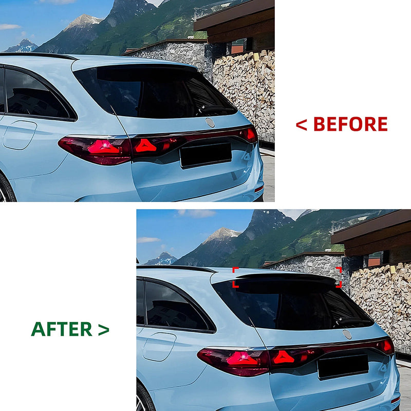 Benz E Class Estate S214 Rear Boot Spoiler Lip (2024)