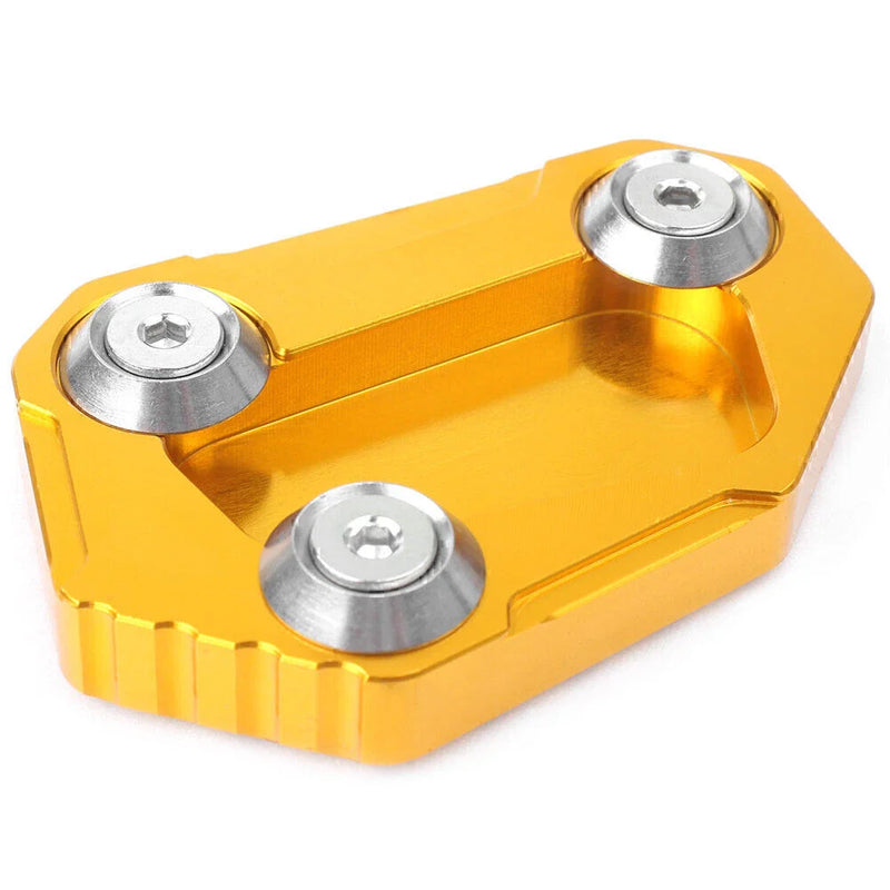 BMW S1000R Gold Side Kickstand Extension Pad (2014-2016)