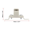 BMW 328i Beige Car Sun Visor Hook Clip Retainers (1999-2000)