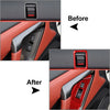 Nissan GTR R35 Door Window Lift Switch Button Panel Cover Trim Red (08-16)