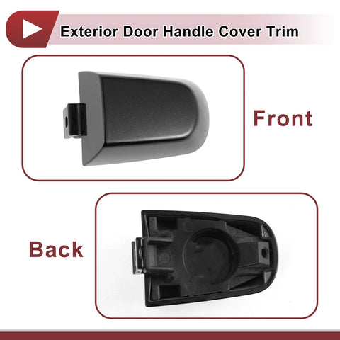 Chevrolet Traverse Black Exterior Door Handle Cover Trim
