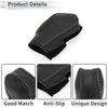 Ford Fusion Pebbled Gear Shift Knob Cover Black/Grey Faux Leather (2013-2016)