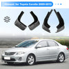 Toyota Corolla 4 Pcs Mud Flaps Splash Guards (2009-2013)