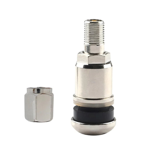 4 x Stainless Steel High Pressure Wheel Tire Valve Stems