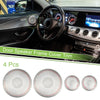 Mercedes Benz C238 W238 4 x Car Front Door Speaker Frame Cover Trim (16-22)