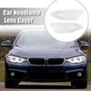 BMW F30 F31 F35 Pair Front Headlight Lens Cover (2013-2016)