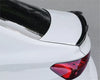 Audi A3 S3 Sedan Rear V Style Boot Spoiler Wing Glossy Black (2021-2023)