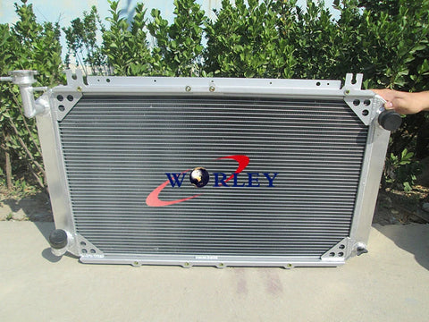 Nissan Patrol GQ Y60 3 Core Aluminum Radiator + Silicone Hose (1988-1997)