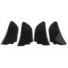 Subaru Forester 4 x Carbon Fiber Interior Door Bowl Cover Trim (2013-2018)